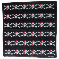 Skull and Cross Bones Pirate Bandana