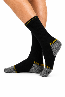 Active Star Men's Heavy Duty Diabetic Non-Elastic Work Socks (Pack of 3 Pairs)