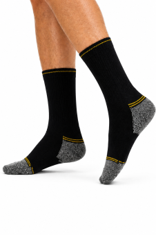 Active Star Men's Heavy Duty Diabetic Non-Elastic Work Socks (Pack of 3 Pairs)