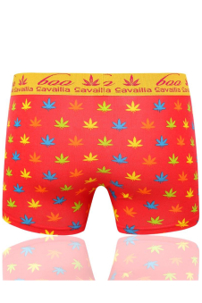 Active Star Bold Graphic Leaf Print Boxer Shorts (Pack of 3)