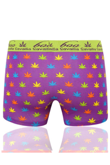 Active Star Bold Graphic Leaf Print Boxer Shorts (Pack of 3)