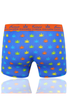 Active Star Bold Graphic Leaf Print Boxer Shorts (Pack of 3)
