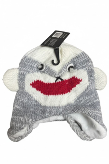 Active Star Champanzee Knitted Trapper Hat