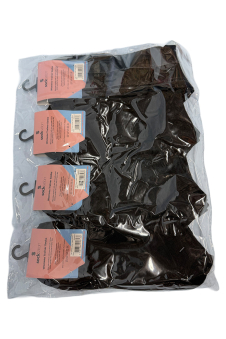 Active Star Classic Ladies Trainer Socks Black (Pack of 3 Pair)