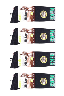 Active Star Men Hike Socks Black (Pack of 3 Pairs)