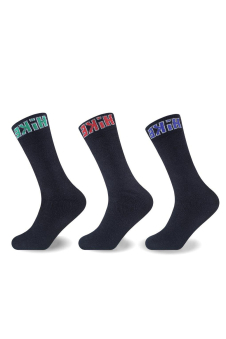 Active Star Men Hike Socks Black (Pack of 3 Pairs)