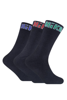 Active Star Men Hike Socks Black (Pack of 3 Pairs)
