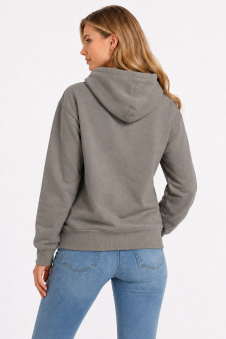 Active Star Ladies Pullover Hoodie (Cloud Grey)