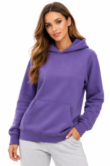 Active Star Ladies Pullover Hoodie (Lavender)