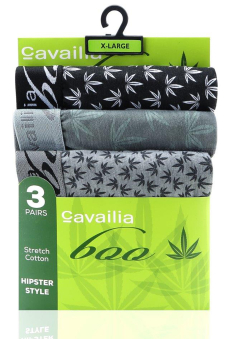Active Star Leaf Print Boxer Shorts (Pack of 3)