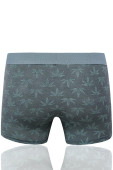 Active Star Leaf Print Boxer Shorts (Pack of 3)