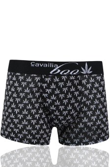 Active Star Leaf Print Boxer Shorts (Pack of 3)