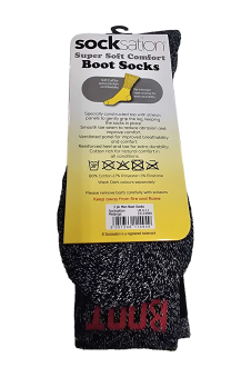 Active Star Men Boot Socks Melange (Pack of 3 Pairs)