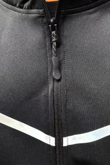 Active Star Men's Black Hooded Tracksuit