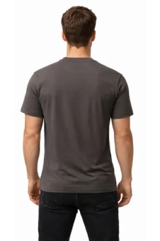 Active Star Men's Crew Neck Half Sleeve T-shirt Charcoal