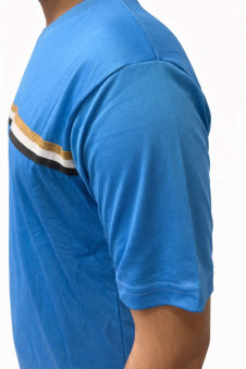 Active Star Men’s Lightweight Training T-shirt & Shorts Set- Blue