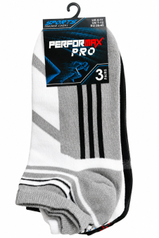 Active Star Men’s Low Cut Sports Trainer Socks (Pack of 3)
