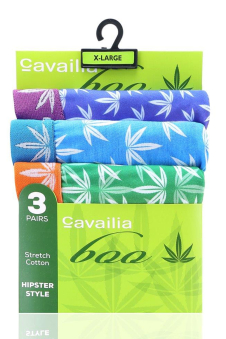 Active Star Mens Multi-colour Leaf Print Boxer Shorts (Pack of 3)