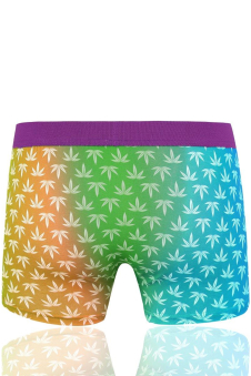 Active Star Mens Multi-colour Leaf Print Boxer Shorts (Pack of 3)