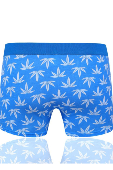 Active Star Mens Multi-colour Leaf Print Boxer Shorts (Pack of 3)