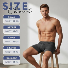 Active Star Mens Classic Jersy Boxer shorts (3pcs pack)
