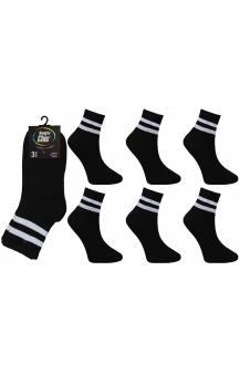 Active Star Women's Fashion Socks Black (Pack of 3 Pair)
