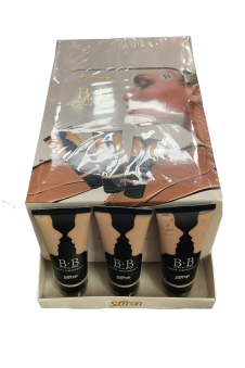 BB Cream Face Makeup – Soft Honey, Fair & Beige Assorted Shades - Pack of 24 Pcs (Price Per Piece)
