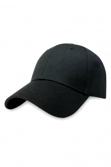 Black Adjustable Plain Summer Sport Baseball Cap