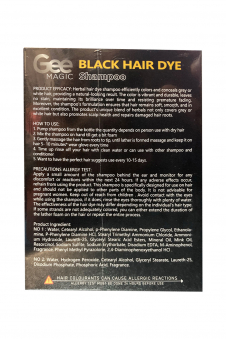 Wickedfun Black Hair Dye Shampoo