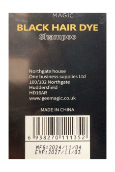 Wickedfun Black Hair Dye Shampoo