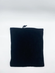 Black Neck Warmer in Black