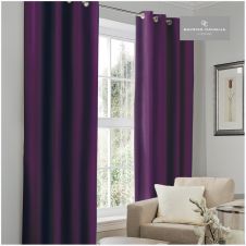 BLACKOUT CURTAIN 66X54 AUBERGINE @