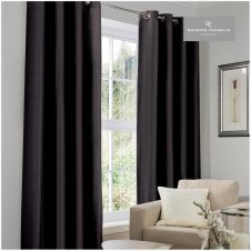 BLACKOUT CURTAIN 66X54 BLACK @