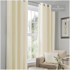 BLACKOUT CURTAIN 66X54 CREAM@