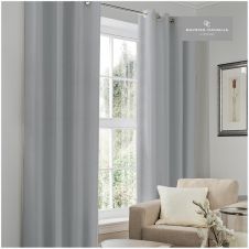 BLACKOUT CURTAIN 66X54 SILVER @