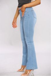 Blue Boot Cut Jeans