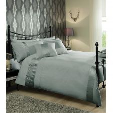 CAPRICE DUVET SET SILVER 
