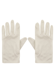 Children's White Gloves (Pack of 12)