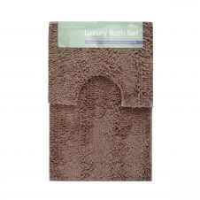 CHUNKY LOOP BATH SET DARK GREY