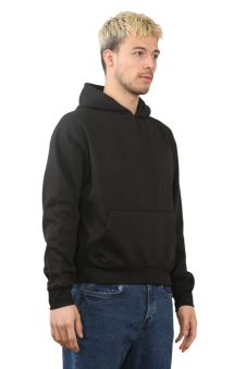 Classic Black Pullover Hoodie for Men