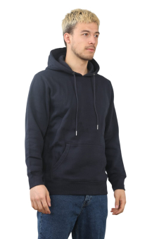 Classic Navy Pullover Hoodie for Men