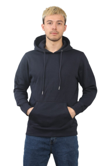 Classic Navy Pullover Hoodie for Men