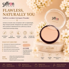 Compact Pressed Face Powder 4 Assorted Light Shades  - Pack of 24 Pcs (Price Per Piece)