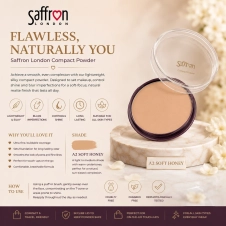 Compact Pressed Face Powder 4 Assorted Light Shades  - Pack of 24 Pcs (Price Per Piece)