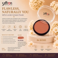 Compact Pressed Face Powder 4 Assorted Medium Shades - Pack of 24 Pcs (Price Per Piece)