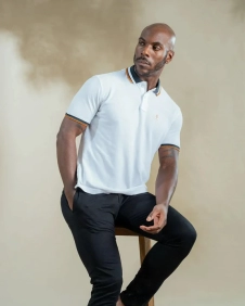 Contrasting Twin Tipped Polo Shirt