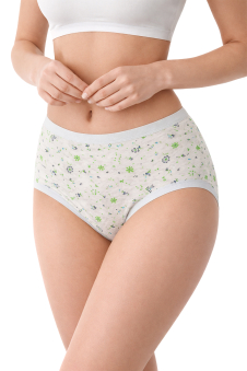 Active Star Cotton Rich Floral Print Full Briefs for Women (Pack of 3 Pcs)