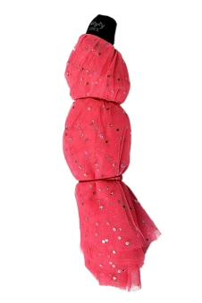 Crazy Chick Adult 3 Layers Pink Sequin Tutu Skirt