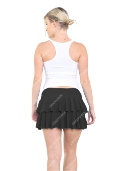 Crazy Chick Adult Black RARA Skirt