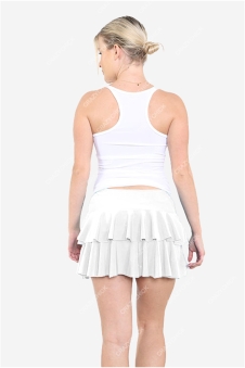 Crazy Chick Adult White RARA Skirt